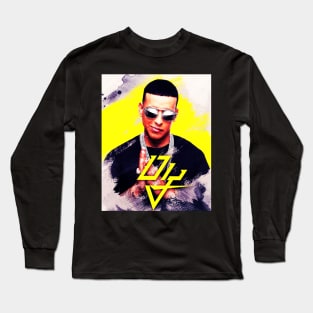 Daddy Yankee - Puerto Rican rapper, singer, songwriter, and actor Long Sleeve T-Shirt